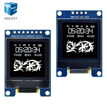 1,1-Инчов OLED дисплей, 96 х 96 LCD модул Интерфейс SPI SH1107 4PIN/7PIN LCD дисплей 1,1 