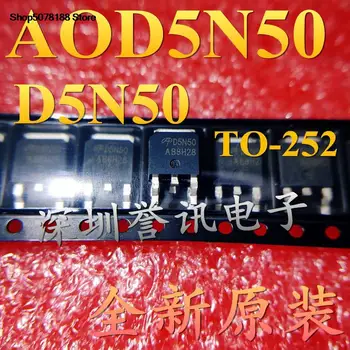 10 броя AOD5N50/D5N50 CMD5N50 оригинален и нов бърза доставка