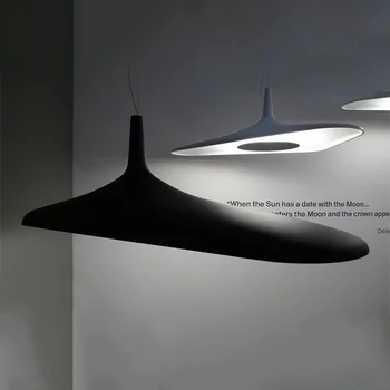 2023 Окачен лампа Mordern, нередовен прост линеен окачен лампа от смола, спалня, хол, ресторант, кухня, островна осветление