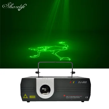 Sharelife 1 W RGB анимация DMX ILDA лазерен проектор за домашно клубен концерт, вечерни шоу програми, професионален панорамен ефект, DJ, осветление 502