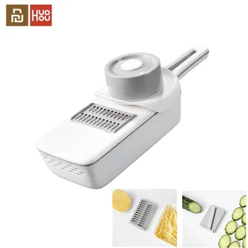 Youpin Huohou Многофункционален кухненски Слайсер за защита на ръцете с няколко остриета, автоматично Съхранение, ABS-слайсер за Нарязване на картофи и Моркови