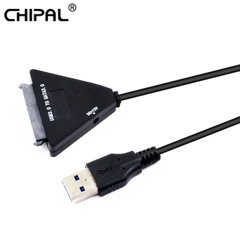 Адаптер USB 3.0 към Sata кабел-конвертор USB3.0 SATA III, външен твърд диск, конвертор USB Serial ATA 22pin за 2,5 