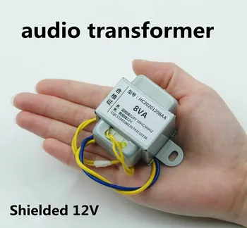 Аудио екранировка трансформатор 12 (важи за: дънна платка за дистанционно управление, измерителю ниво VU, платка защита на усилвател на мощност)
