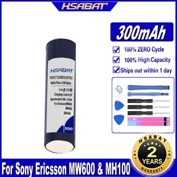 Батерия HSABAT GP0836L17 HS-MW600 300mAh батерии за безжични слушалки Sony Ericsson MW600 и MH100