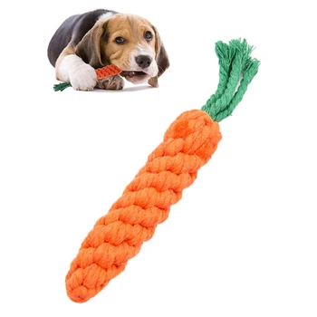 Дъвченето играчка за кучета във формата на моркови за здравето на устната кухина и облекчаване на тревожност