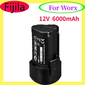 За Worx WA3505 12 6000 mah Литиево-йонна батерия WA3553 WA3503 WA3509 WX128 WX382 WX530 WX673 Взаимозаменяеми Батерия L50