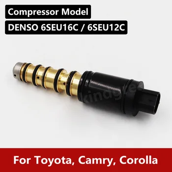 За Автомобил Toyota corolla, Camry, RAV4 Denso 6SEU16C/6SEU12C Автоматичен Компресор Климатик Електромагнитен Клапан на Контролния Клапан