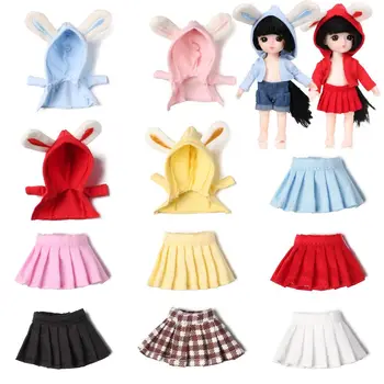 Модни Шорти, Панталони, аксесоари за кукли 12 ~ 16 см, блузи, ръчно изработени, hoody, облекло, пола, за кукли, топ за кукли