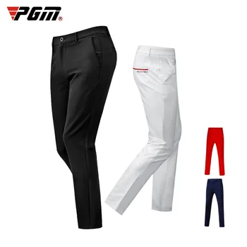 Мъжки дълги тесни панталони за голф и тенис PGM, пролетно-есенни высокоэластичные спортни износоустойчиви къси панталони, удобни меки сухи KUZ052