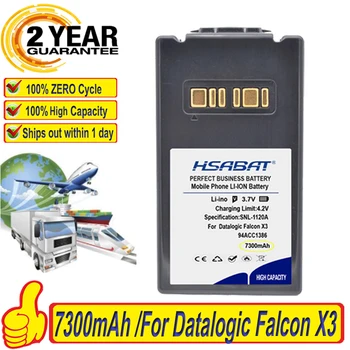 Най-добрата марка, 100% нова батерия 7300 mah 94ACC1386, BT-26 за батериите Datalogic Falcon X3, Falcon X3 Plus, Falcon X3 + Falcon X4