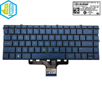 Новата Латинска Испанска клавиатура за HP Pavilion X360 14-DY 14M-DY 14-DY000, Части за лаптоп, Резервни Клавиатури M38114-071
