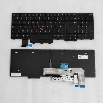 Новата Френска клавиатурна Подредба AZERTY За Lenovo Thinkpad L15 С Подсветка И Хлътва Клавиатура за лаптоп Оригинала SN5396BL 5N20W682
