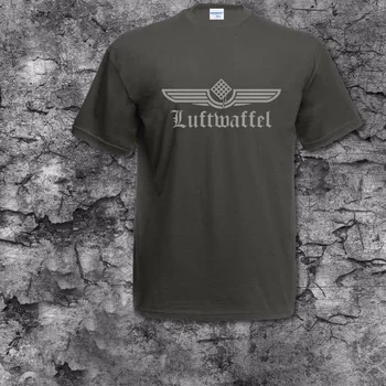 Новост, дизайнерска тениска на Военно-въздушните сили, Бундесвера, Забавна тениска с емблема за готвене и печене, изработени по поръчка, тийнейджърката унисекс