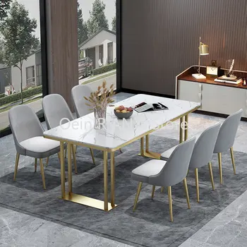 Трапезни столове за кухни, спални, скандинавски кадифе, ергономичен луксозен скрин, трапезни столове, дизайнерски и модерни мебели за дома Cadeira WKYZ