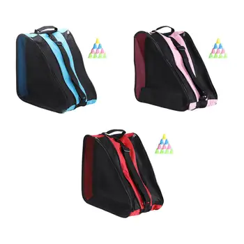 Чанти за ролери, дишаща 3-слойная чанта за кънки с регулируем пагон, чанта за ролери за момчета и момичета