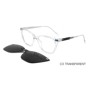 2023 Нов стил, модерен дизайн, квадратни дамски и мъжки слънчеви очила с поляризирани лещи, адаптивни рецепта