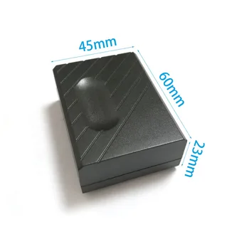 2x Електронна пластмасов проект кутия, корпуса, свързващите калъф, направи си сам - 60*45* 23 мм НОВА черна на Едро