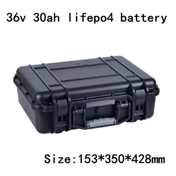 36V 30Ah LiFePO4, Литиево-Йонна Батерия LiFePO4 за Сила Инвалидна Количка E Скутер Система на Слънчевата Енергия Вкъщи ESS Триколка + Зарядно Устройство 5A