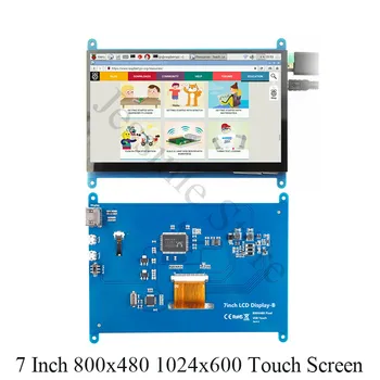 7-Инчов HDMI-съвместим 800x480 1024x600 USB Капацитивен сензорен екран 7,0 