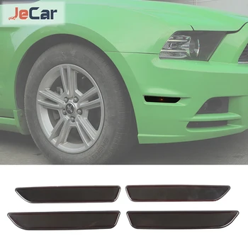 JeCar ABS Предното Колело За Вежди, Тампон На Капака Лампи, Стикер За Ford Mustang 2010-2014, Автомобилни Аксесоари