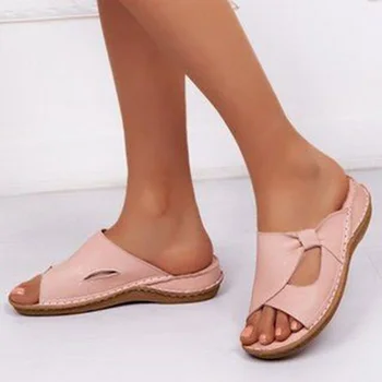 Дамски сандали 2023 Летни обувки Модерен дамски ежедневни сандали на платформа чехли с отворени пръсти, дамски сандали, дамски обувки, размер 35-43