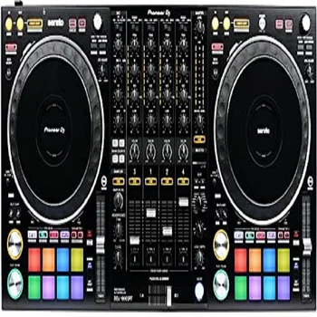 Изцяло черен нов електронен 4-канален DJ контролер DDJ 1000 SRT за Serato DJ Pro DDJ-1000SRT
