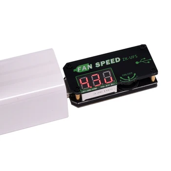 Модул за регулиране на скоростта на вентилатора, USB ключ 5V бесступенчатое регулиране на скоростта на Малки регулатор на скоростта на вентилатора Led изгаряне при ниска мощност